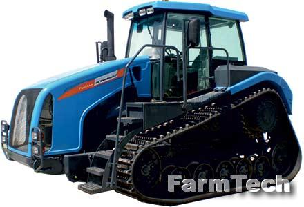 Трактор с треугольным обводом на резиноармированной гусенице Агромаш Руслан