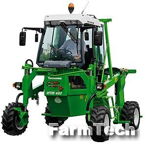 Шасси для работы на виноградниках Tecnoma Vitis