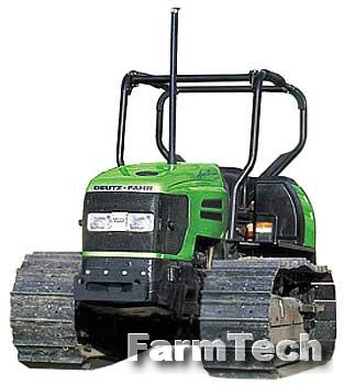 Трактор гусеничный Agroclimber