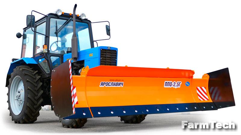 Отвал передний поворотный Ярославич ППО-2,5 "Медведь"
