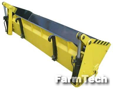 Отвал с захватом MOZYRMASH