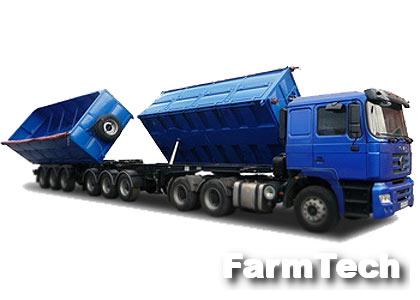 Автопоезд-зерновоз самосвальный Тонар-9540