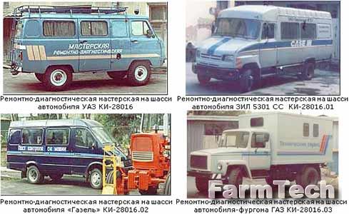 Пост (мастерская) передвижной ремонтно-диагностический ГОСНИТИ КИ-28016