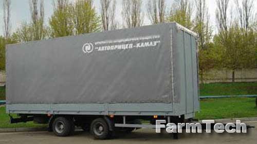 Бортовой прицеп Автоприцеп-Камаз СЗАП-830621