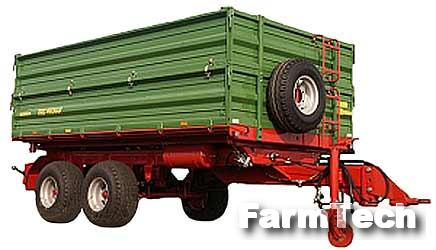 Полуприцеп со спаренной осью Pronar Pronar T663/1