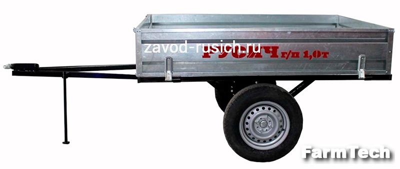 Прицеп самоопрокидывающийся Русич г/п 1.0