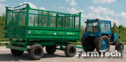 Прицеп самосвальный Бобруйскагромаш 2ПТС-6