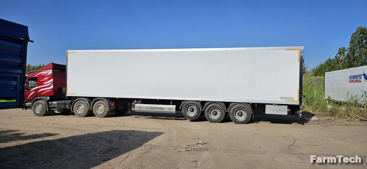 Полуприцеп изотермический фургон (рефрижератор) Металлстрой64 KZA-3-4