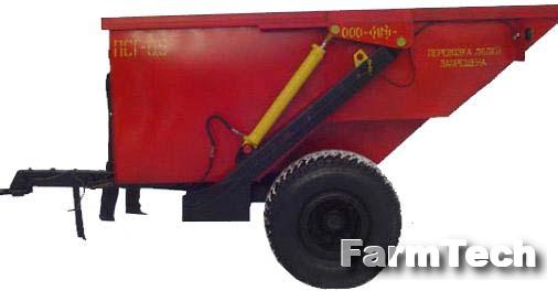 Полуприцеп самосвальный СИМЗ ПСГ-6,5