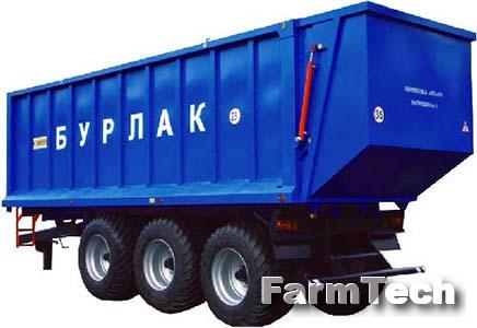 Полуприцеп с передвижной стеной МордовАгроМаш ПТ-23