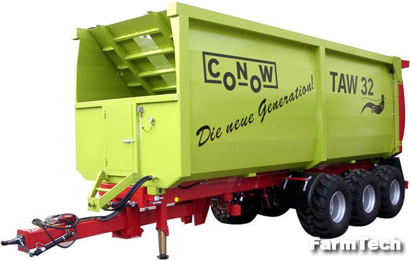 Прицеп с выдвижной стенкой Conow TAW 22