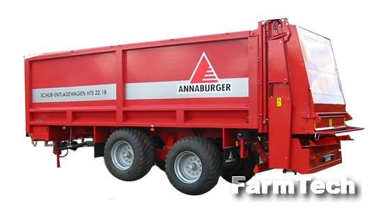 Прицеп универсальный с выталкивающим поршнем Annaburger Schub-Fix HTS 20.18