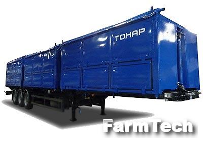 Полуприцеп самосвальный трёхсекционный Тонар-95232