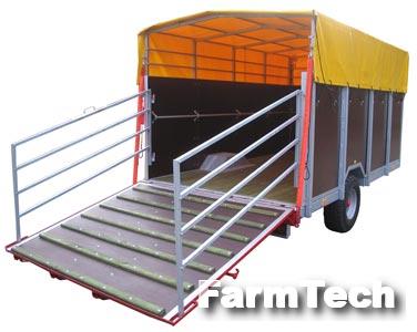 Прицеп сельскохозяйственный для перевозки скота Балт-Модуль-Сервис Kurier-6