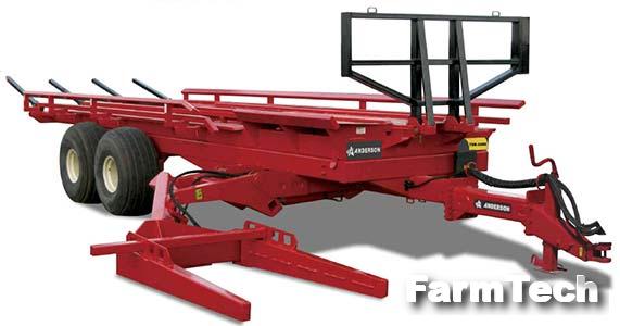 Прицеп-самопогрузчик для транспортировки прямоугольных тюков Anderson TSR3450