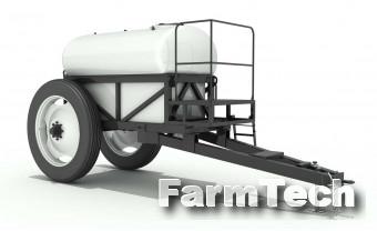 Прицепной бак для перевозки жидкостей Клевер TTL - 3200