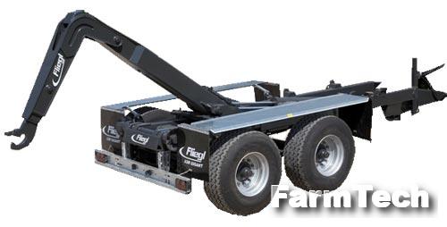 Прицеп-самосвал для затягивания контейнера Fliegl HKL18