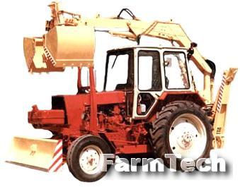 Погрузчик грейферный ОмскТрансМаш ПЭ-Ф-1Б