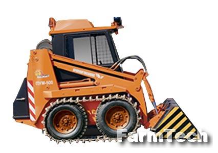 Погрузчик универсальный малогабаритный с бортовым поворотом УВЗ-Транс ПУМ-500У