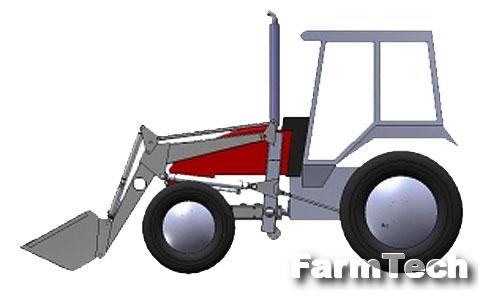 Погрузчик фронтальный Сальсксельмаш ПВ300