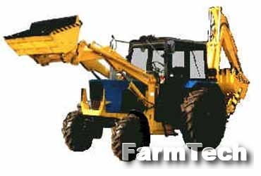 Погрузчик-экскаватор Гидросельмаш ПЭ-82