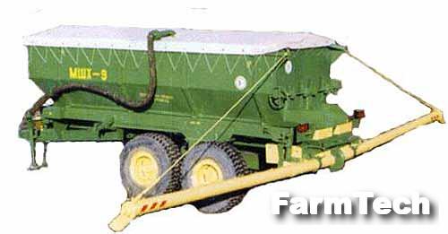 Машина для внесения пылевидных химмелиорантов БобруйскАгроМаш МШХ-9