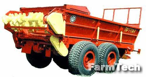 Машина для внесения твердых органических удобрений БобруйскАгроМаш ПРТ-7А