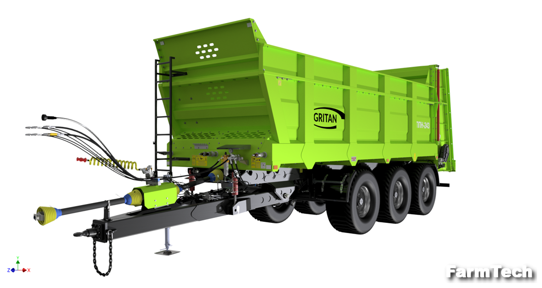 Полуприцеп-навозоразбрасыватель Гритан ППН-243