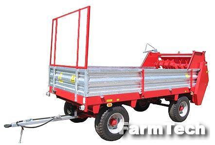 Разбрасыватель органических удобрений двухосный БМС N-235/6