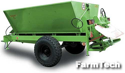 Разбрасыватель удобрений двухдисковый Unia RNW 2500