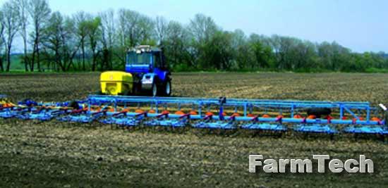 Агрегат для внесения в почву жидких удобрений Лозовские машины ОЗП-24