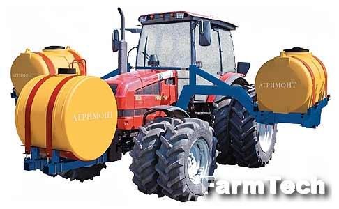 Ёмкость монтируемая для внесения жидких удобрений Агристо Агримонт