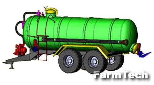 Разбрасыватель жидких органических удобрений Ковельсельмаш РРД-12
