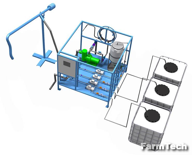 Узел растворный автоматический ПК Техмаш Nagro РУА СЗР
