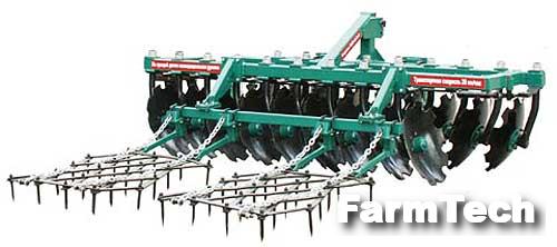 Борона дисковая 2-х рядная АМЗ БДЗ-2,5х2