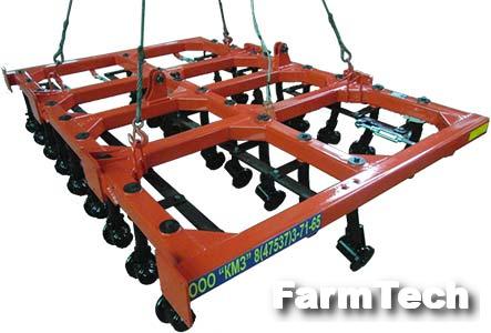 Борона дисковая 3-х рядная КМЗ БДМК 7х3 ПС ШК