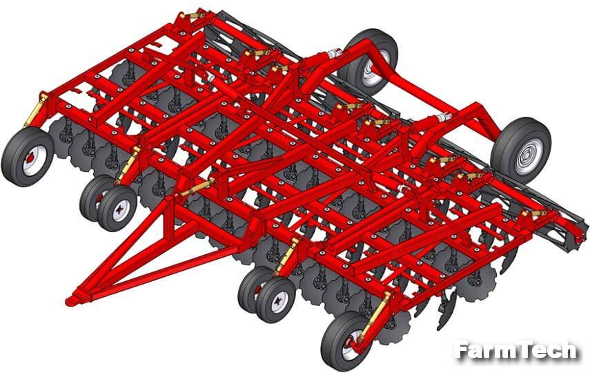 Борона дисковая Агромастер Diskomaster 4,2х4