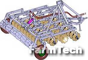 Борона дисковая Агромаш БДП 6х4