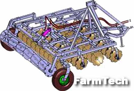 Борона дисковая Агромаш БДПМ 6х4