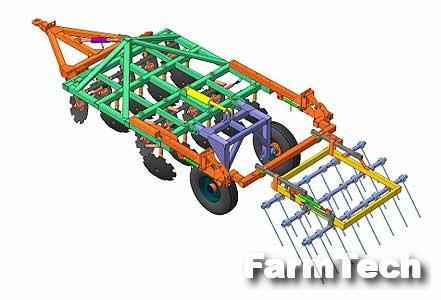 Борона дисковая Агромаш ДБ-2,5х4