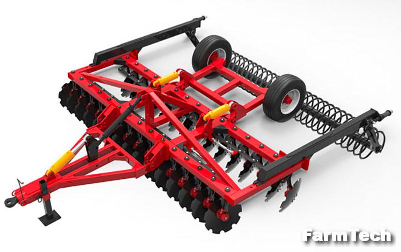 Борона дисковая двухрядная ПромАгроТехнологии БД-8Х2ПК EURO