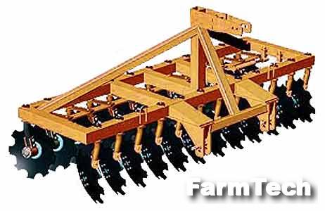 Борона дисковая модифицированная двухрядная Канмаш Агро БДМК-С