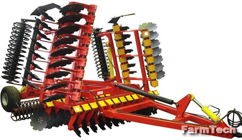 Борона дисковая на стойках с эластомерами БДТ-Агро Кортес БДМ 5,6х2 ВНС