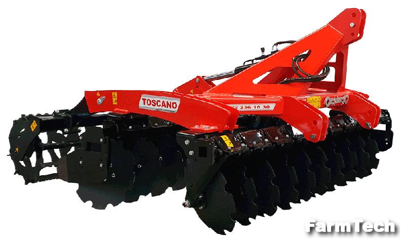 Борона дисковая независимая (дискатор) Toscano 28