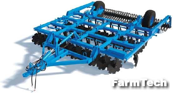 Борона дисковая прицепная РЗЗ Dana БДП-3,2х2