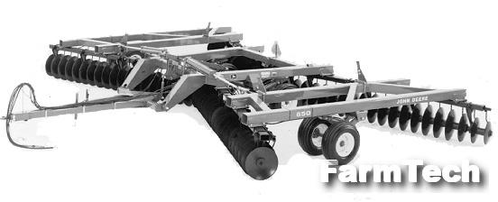 Борона дисковая складывающаяся John Deere 650