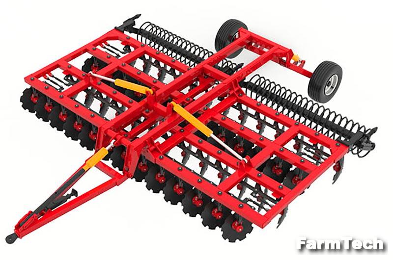 Борона дисковая четырехрядная ПромАгроТехнологии БД-4х4П EURO