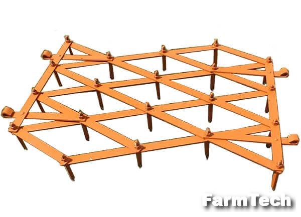 Борона зубовая средняя скоростная Агро БЗСС-1,0