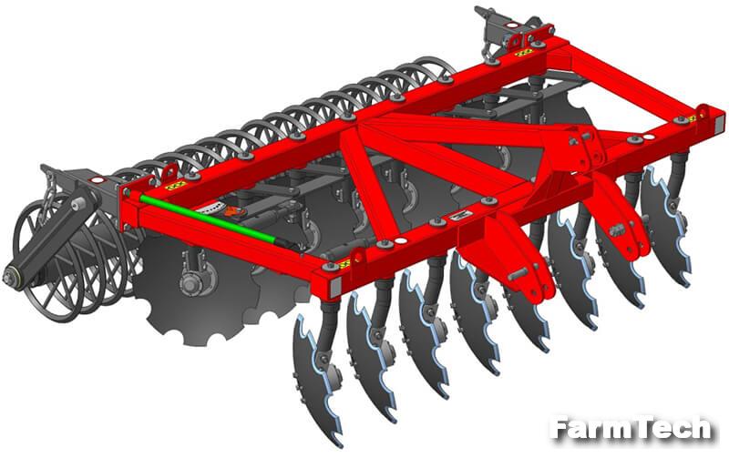 Борона монодисковая Рисагромаш БМП-4х3
