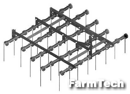 Борона пружинная Farm King